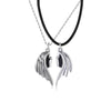 Angel Devil Wings Pair Lovers Necklace