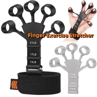 Silicone Grip Device Finger Exercise Stretcher Finger Gripper Strength Trainer Strengthen Rehabilitation Training