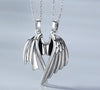 Angel Devil Wings Pair Lovers Necklace